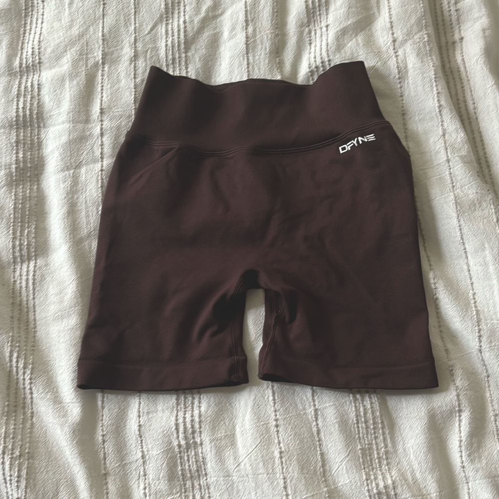 Brown DFYNE shorts